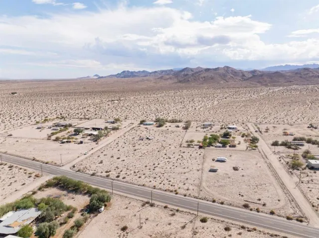 a view of city and ocean