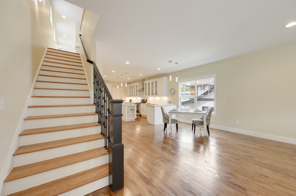 1332 B Lischey Avenue Nashville, TN 37207 - Photo 20 of 40 a dining room with furniture and wooden floor