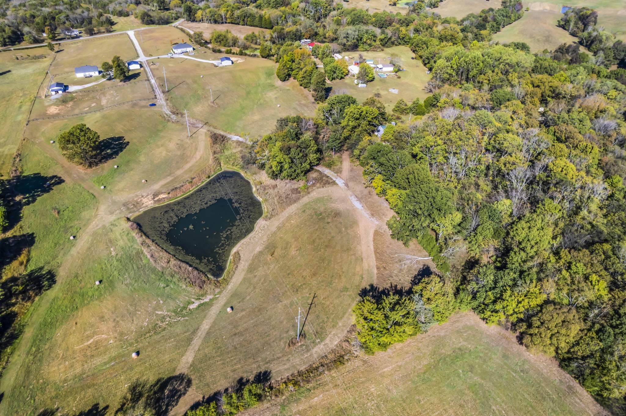 485 C Canoe Branch Road Castalian Springs, TN 37031 - Photo 11 of 29 an aerial view of residential houses with outdoor space