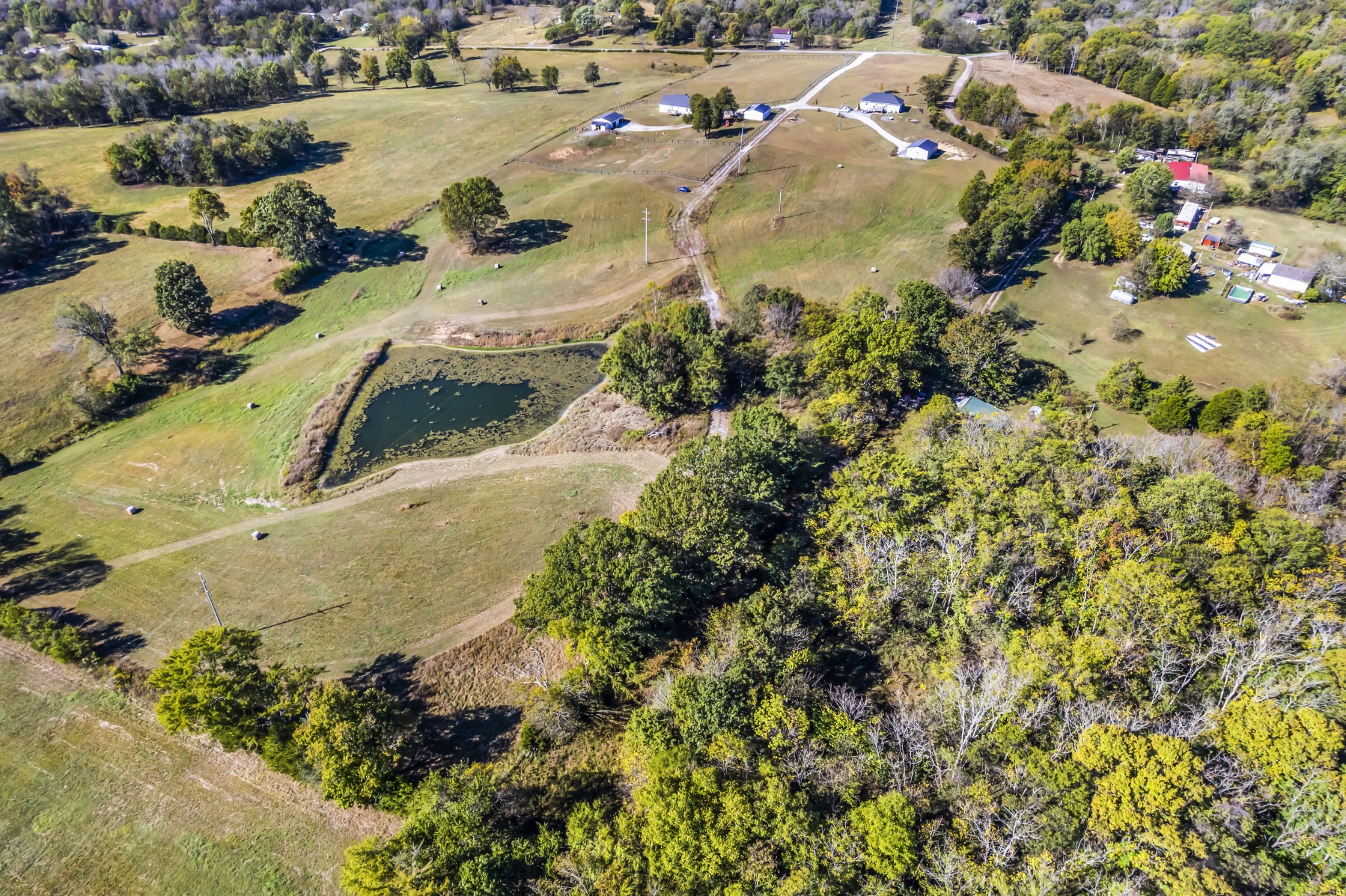 485 C Canoe Branch Road Castalian Springs, TN 37031 - Photo 20 of 29 an aerial view of residential houses with outdoor space
