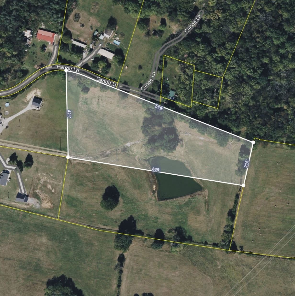 485 C Canoe Branch Road Castalian Springs, TN 37031 - Photo 4 of 29 an aerial view of a house