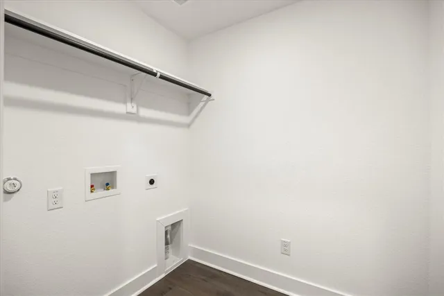 wooden floor in an empty room