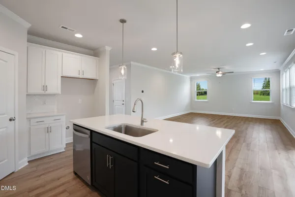 a kitchen with a sink appliances and a cabinets