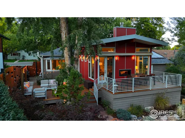 a view of a house with a balcony