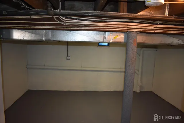 a view of storage and utility room