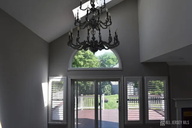 a very nice looking room with a large window