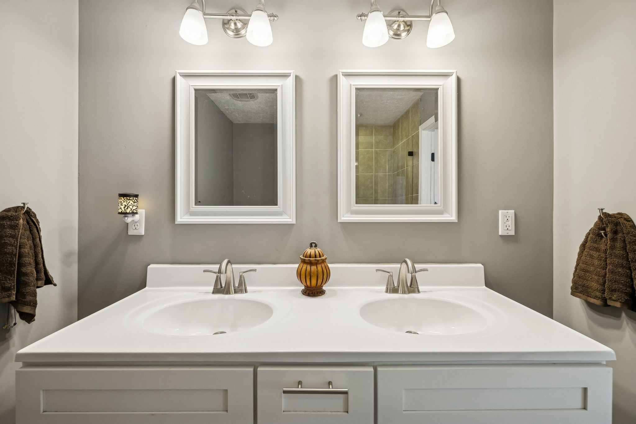110 Ben Green Road Lebanon, TN 37090 - Photo 21 of 61 a bathroom with double vanity sinks and a mirror