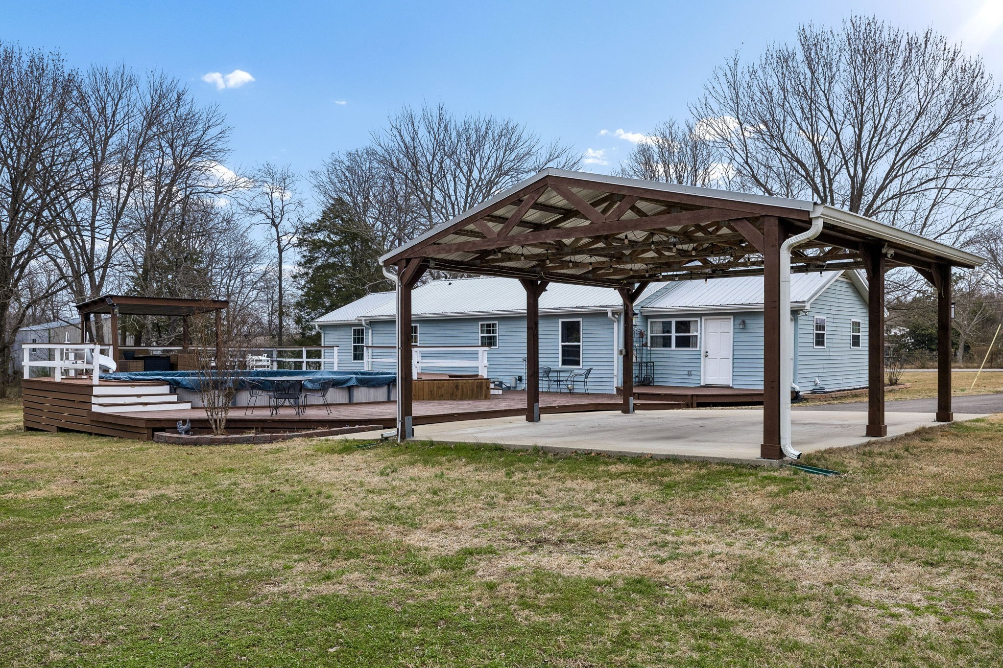 110 Ben Green Road Lebanon, TN 37090 - Photo 42 of 61 a view of a house with pool and sitting area