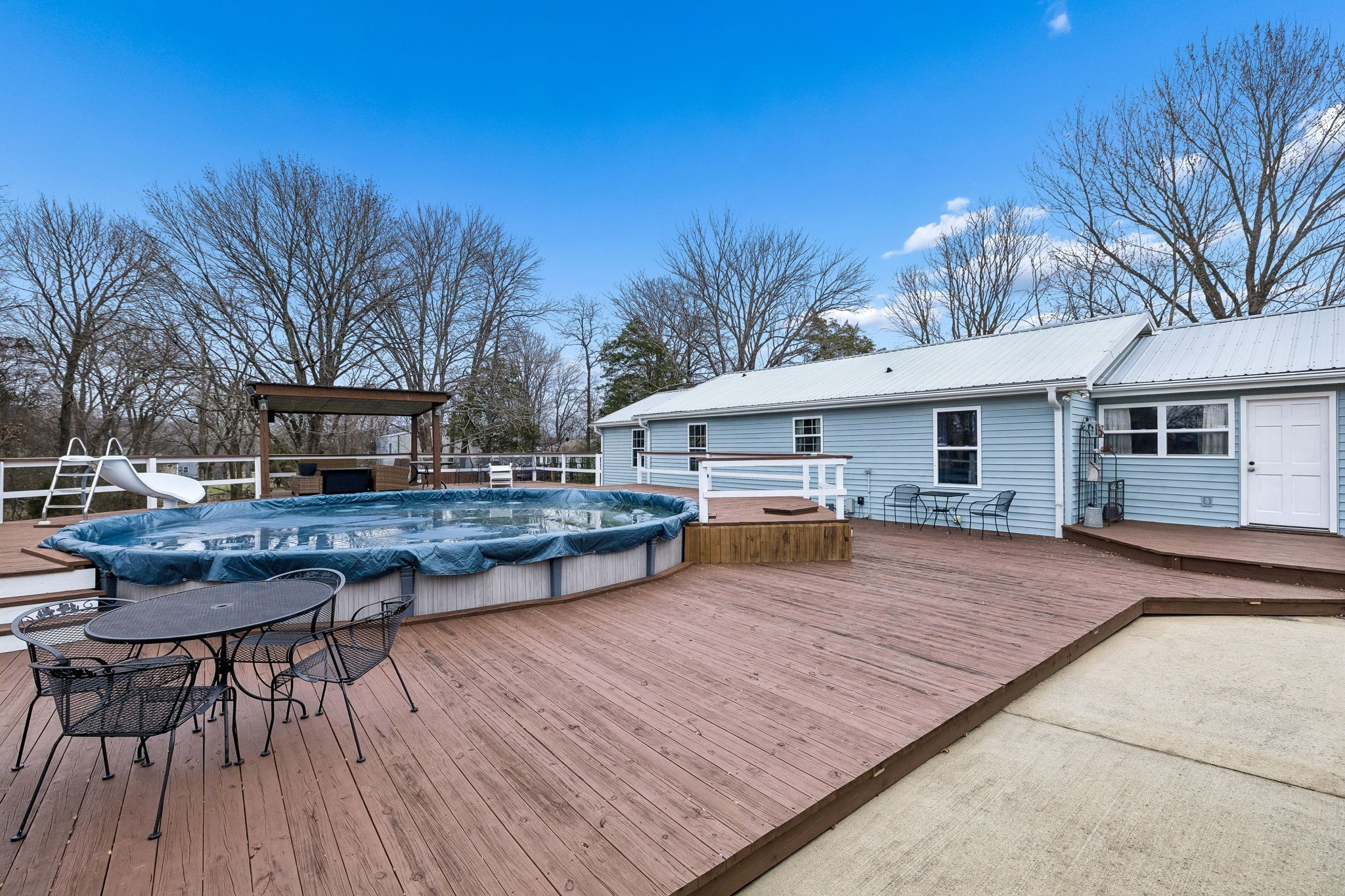 110 Ben Green Road Lebanon, TN 37090 - Photo 49 of 61 a view of a house with backyard and sitting area