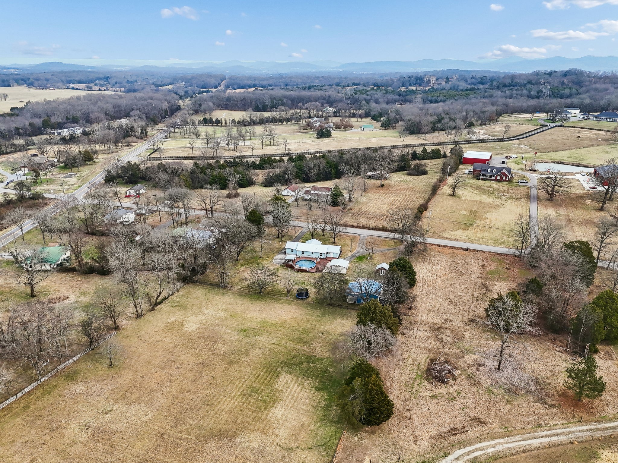 110 Ben Green Road Lebanon, TN 37090 - Photo 58 of 61 an aerial view of a house with a yard