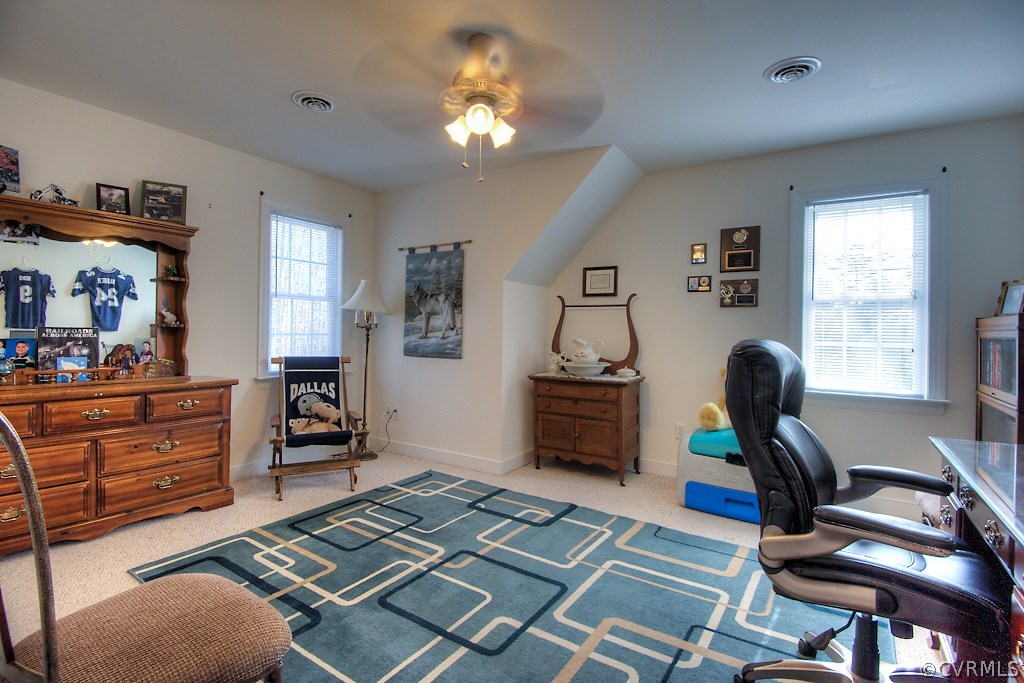 4488 Lockin Road Powhatan, VA 23139 - Photo 22 of 31 3rd bedroom has berber carpet, double closet space