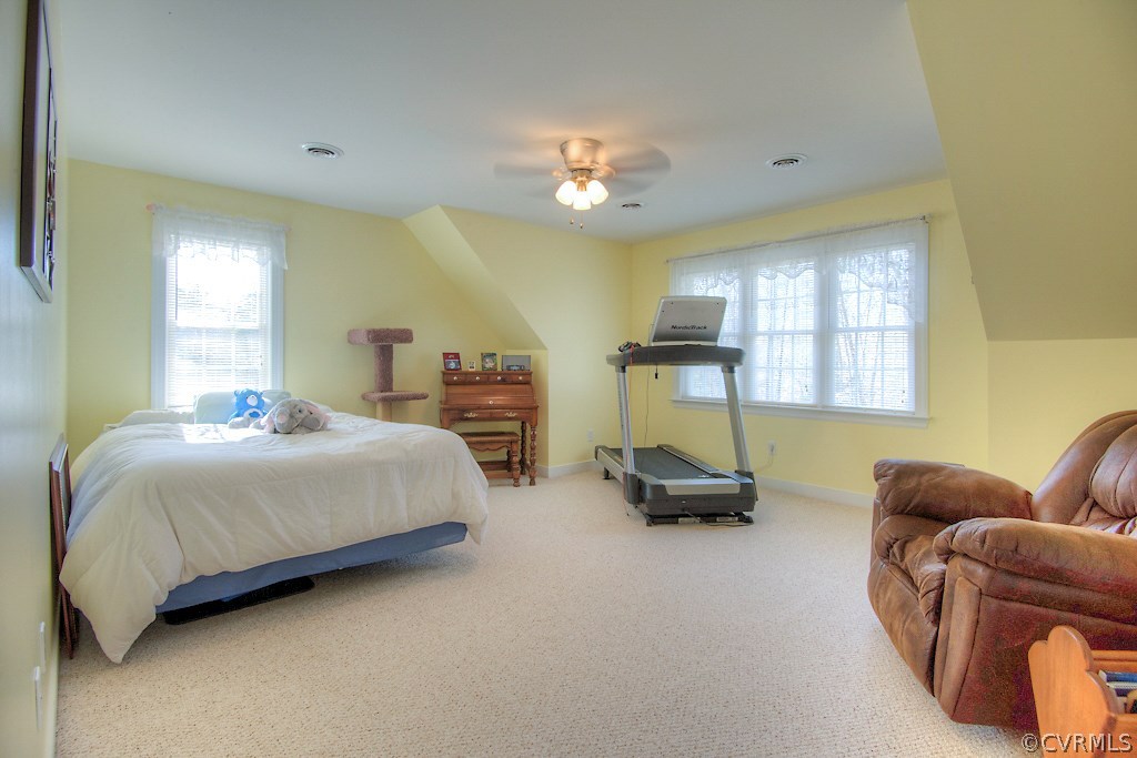 4488 Lockin Road Powhatan, VA 23139 - Photo 24 of 31 4th bedroom has berber carpet, double closet space