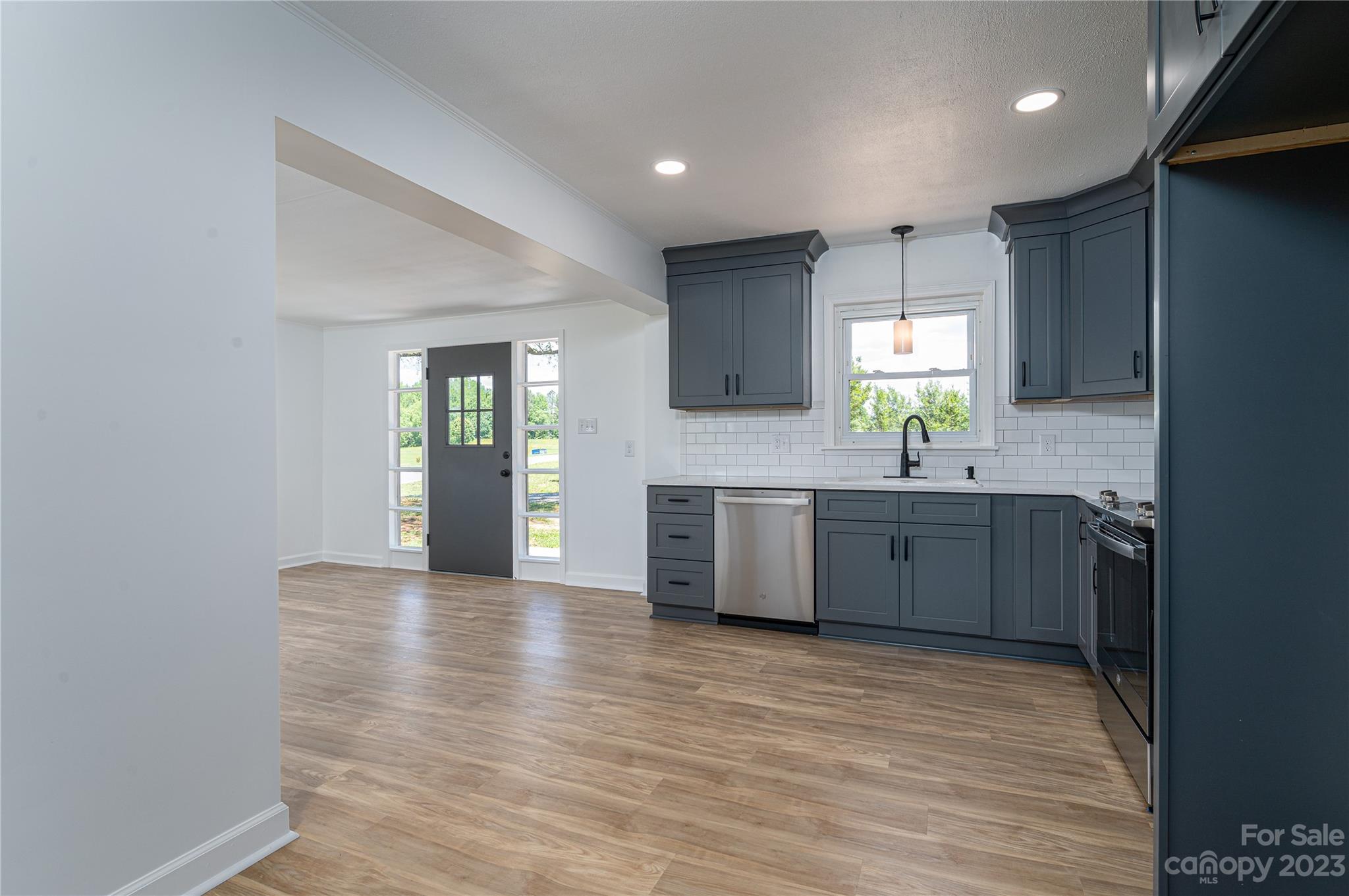 5722 Reepsville Road Vale, NC 28168 - Photo 9 of 30 a kitchen with a sink cabinets and window