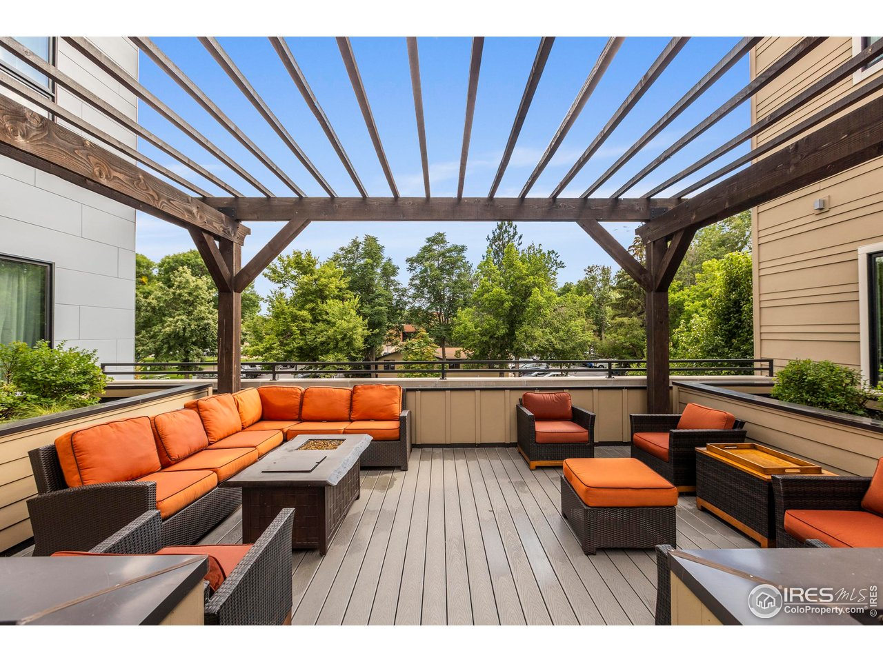 302 North Meldrum Street, Unit 314 Fort Collins, CO 80521 - Photo 48 of 50 a outdoor sitting area with furniture and outdoor seating