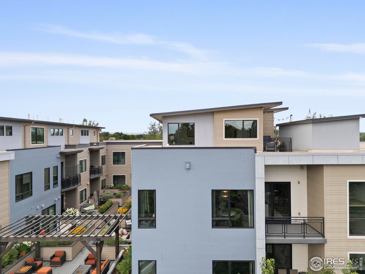 302 North Meldrum Street, Unit 314 Fort Collins, CO 80521 - Photo 50 of 50 a view of a house with many windows