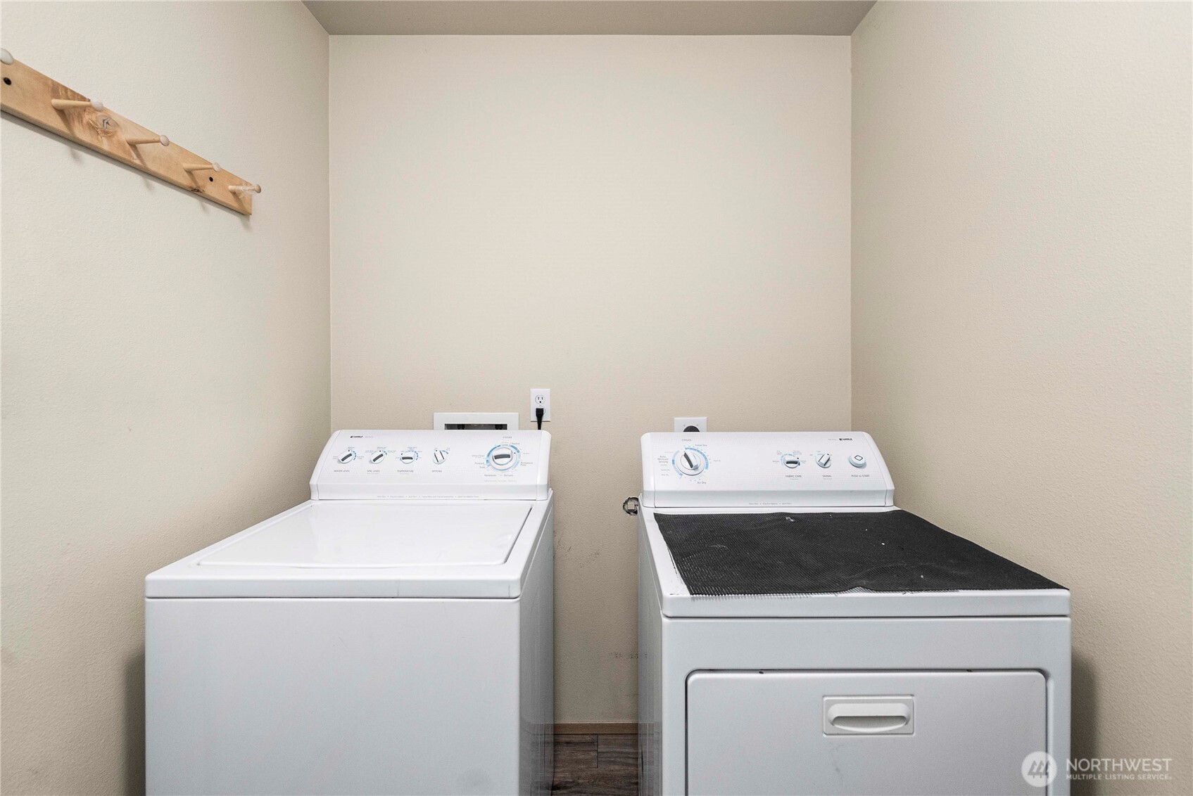 14942 99th Way Southeast Yelm, WA 98597 - Photo 18 of 37 a utility room with dryer and washer
