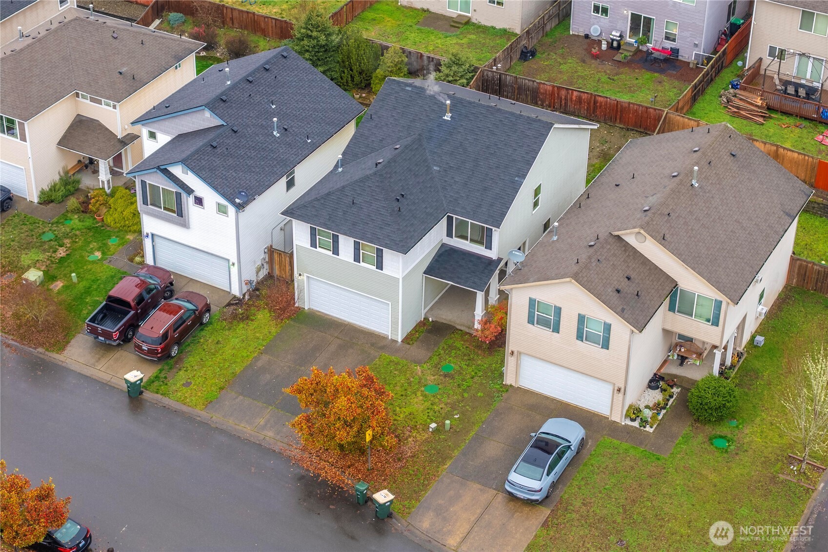 14942 99th Way Southeast Yelm, WA 98597 - Photo 5 of 37 an aerial view of a house with garden