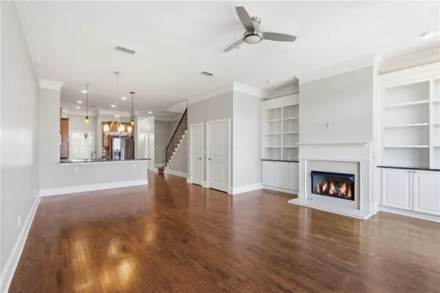 a view of a garden with a terrace