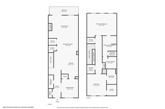 a view of a building with a large window