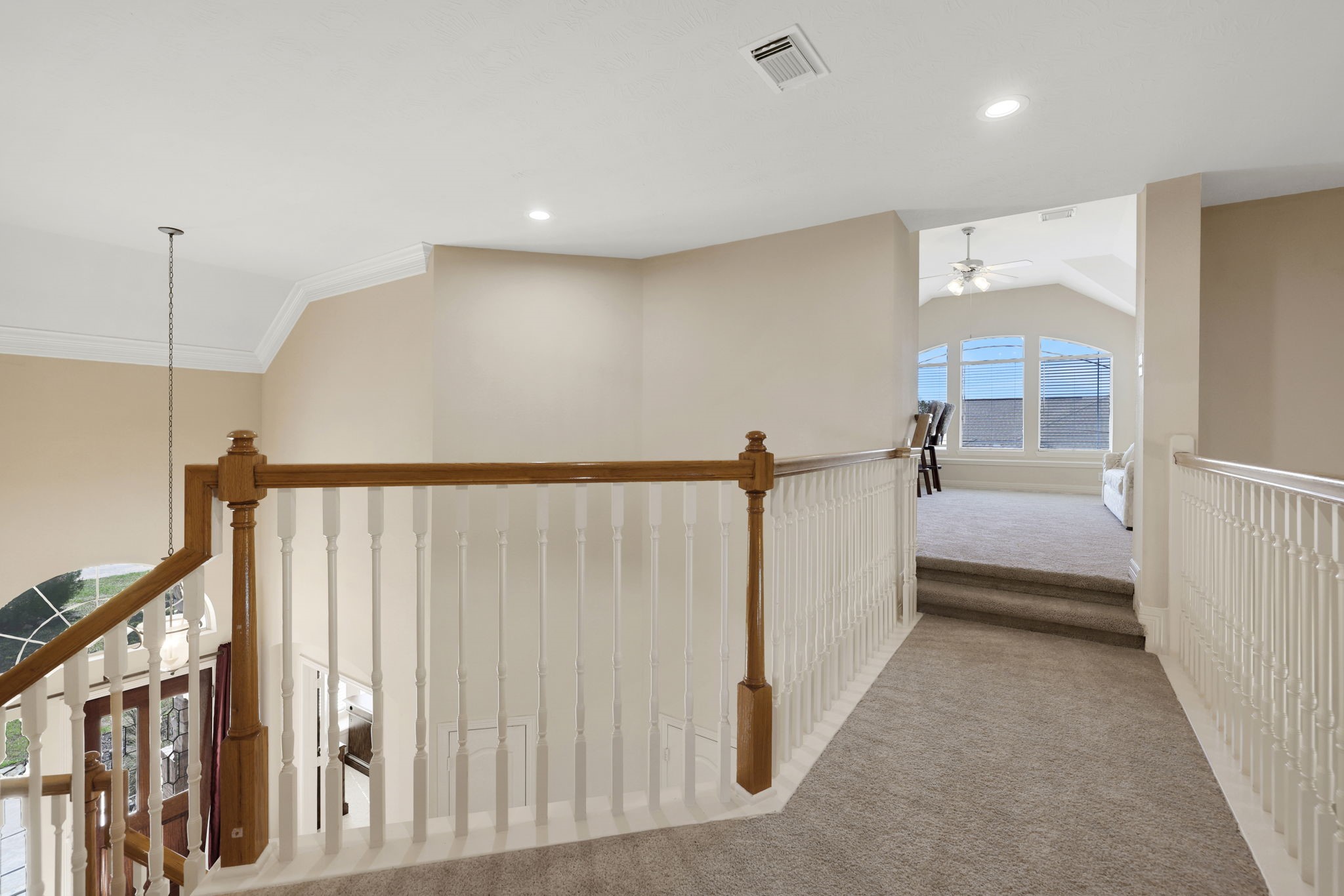 20810 East Cameron Ridge Drive Cypress, TX 77433 - Photo 22 of 48 a view of a hallway with stairs