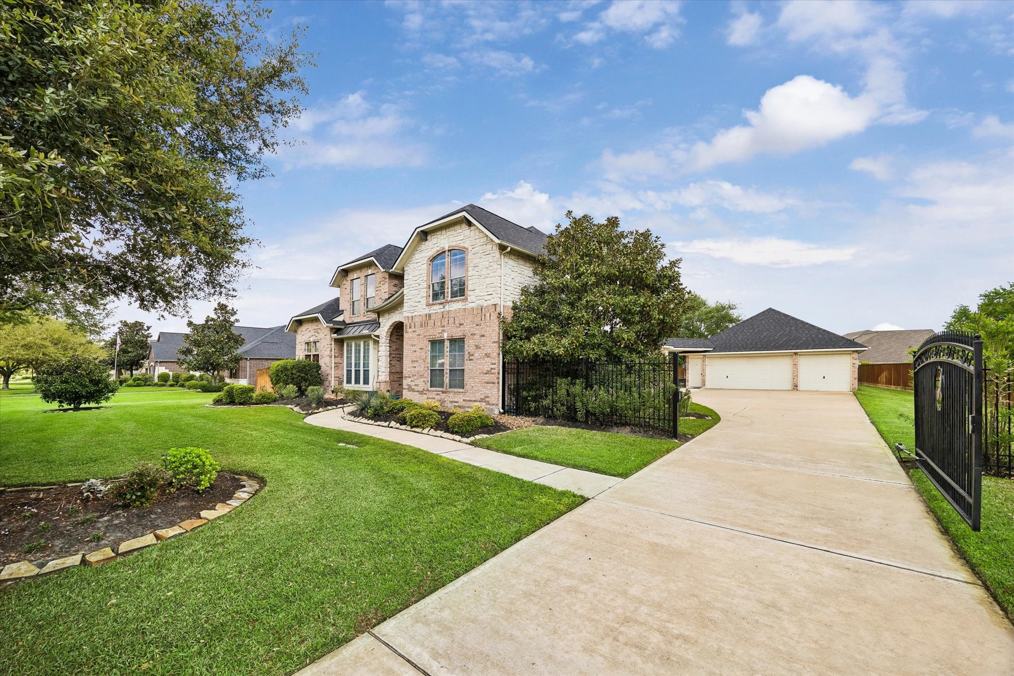20810 East Cameron Ridge Drive Cypress, TX 77433 - Photo 40 of 48 a view of a house with a yard