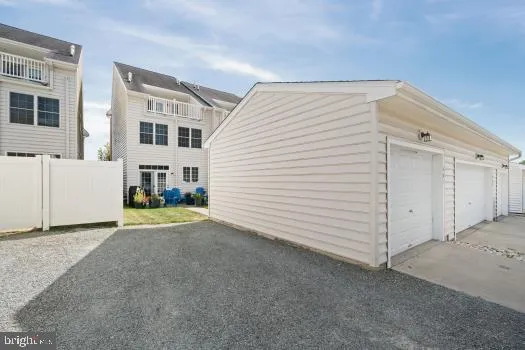 a view of a house with a garage