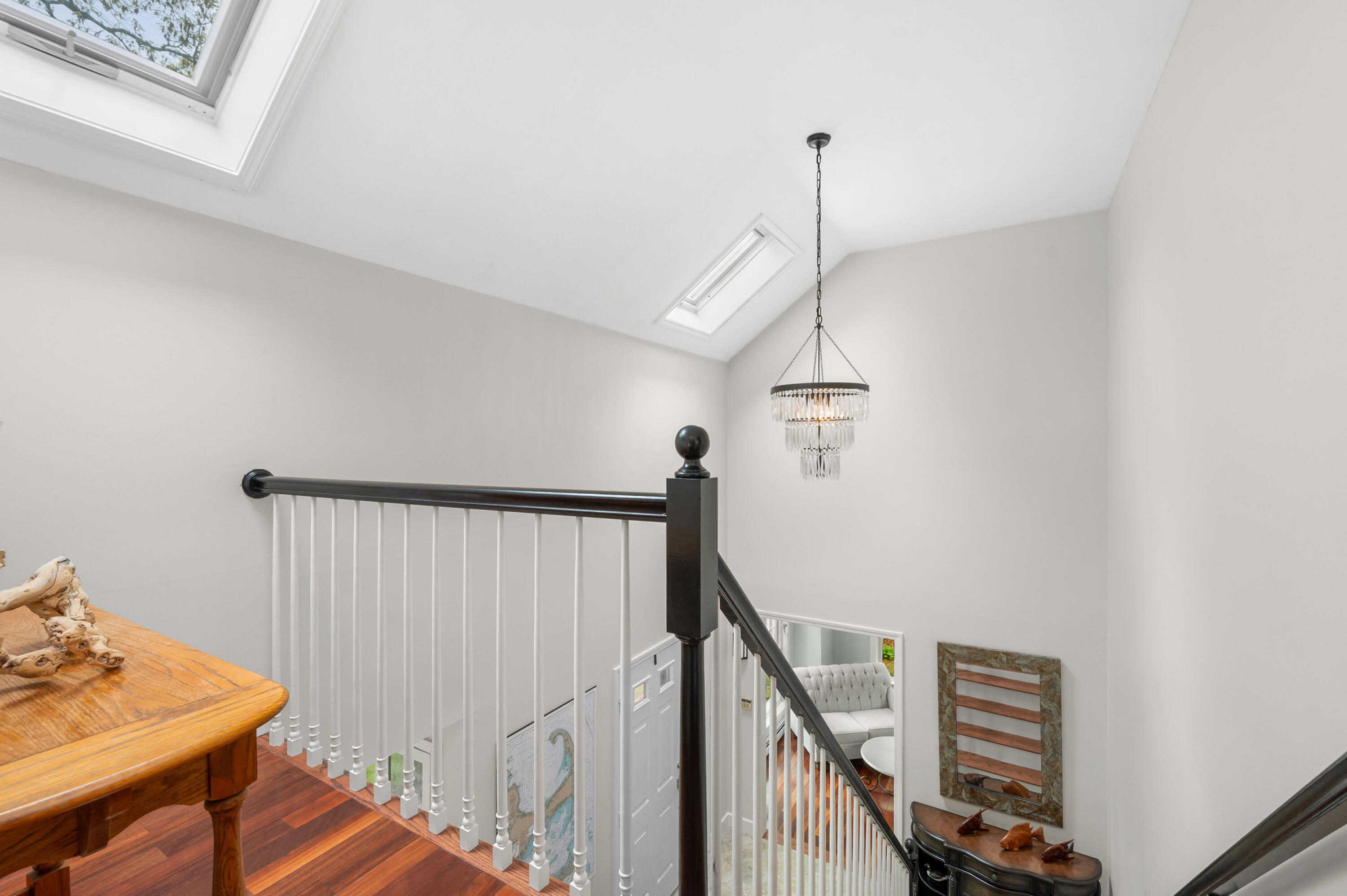 50 Hyde Park Centerville, MA 02632 - Photo 20 of 38 a view of a hallway with furniture and stairs