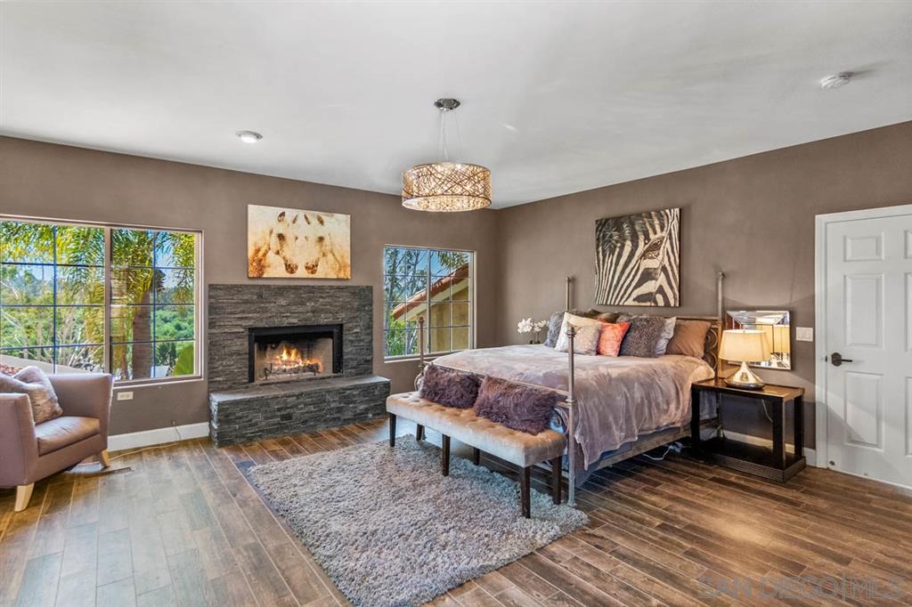 3022 Camino Del Rancho Encinitas, CA 92024 - Photo 9 of 18 a living room with furniture and a fireplace