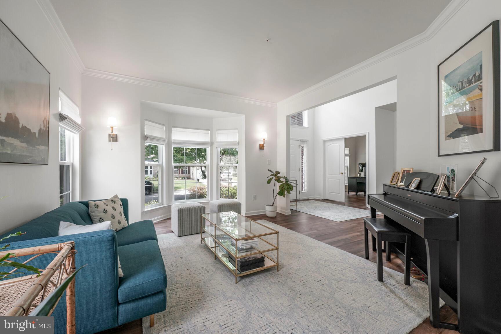 2604 Tree View Way Fort Washington, MD 20744 - Photo 8 of 50 a living room with furniture and wooden floor