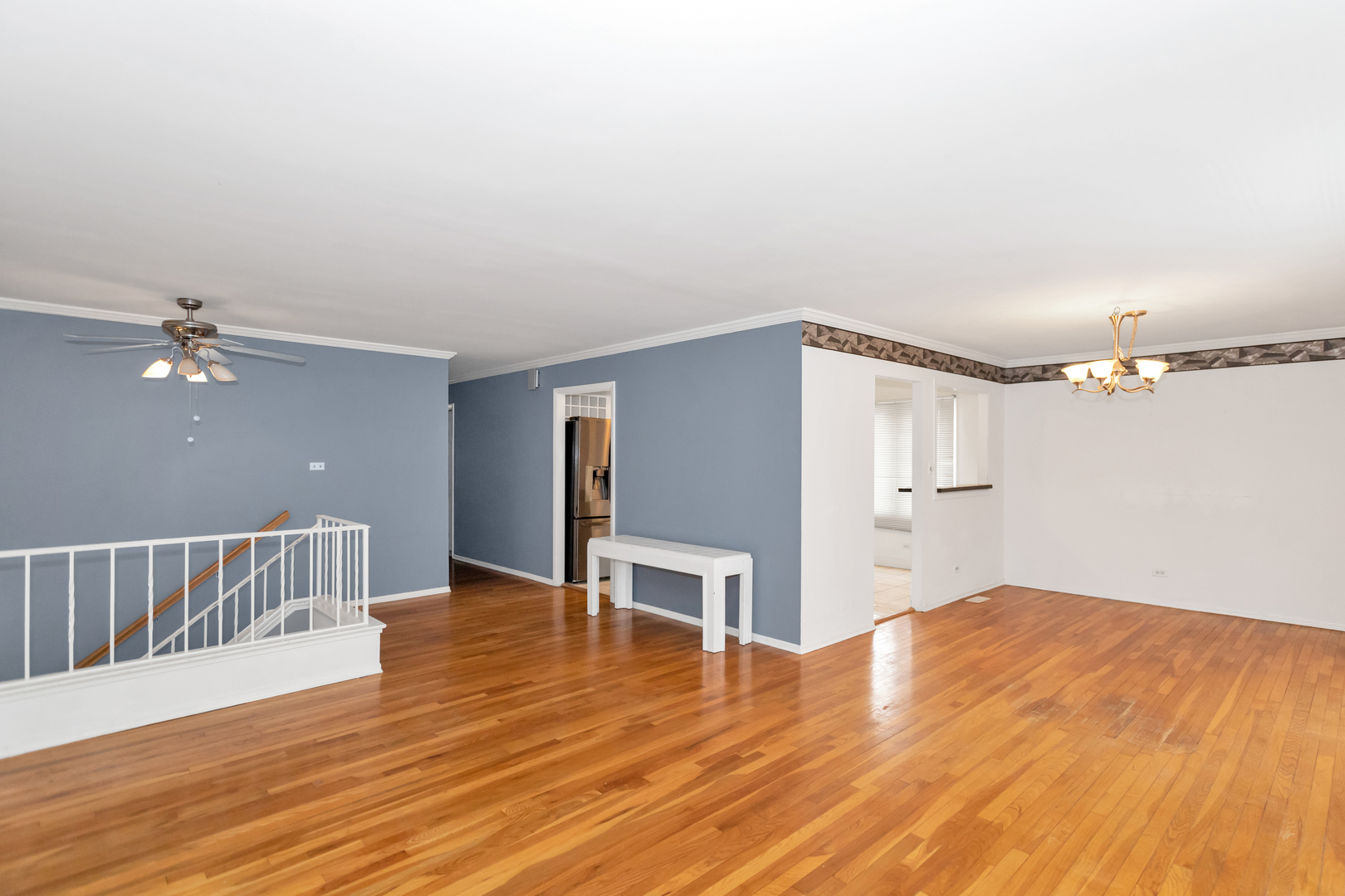 1900 Chippendale Road Hoffman Estates, IL 60169 - Photo 11 of 37 a view of empty room with wooden floor