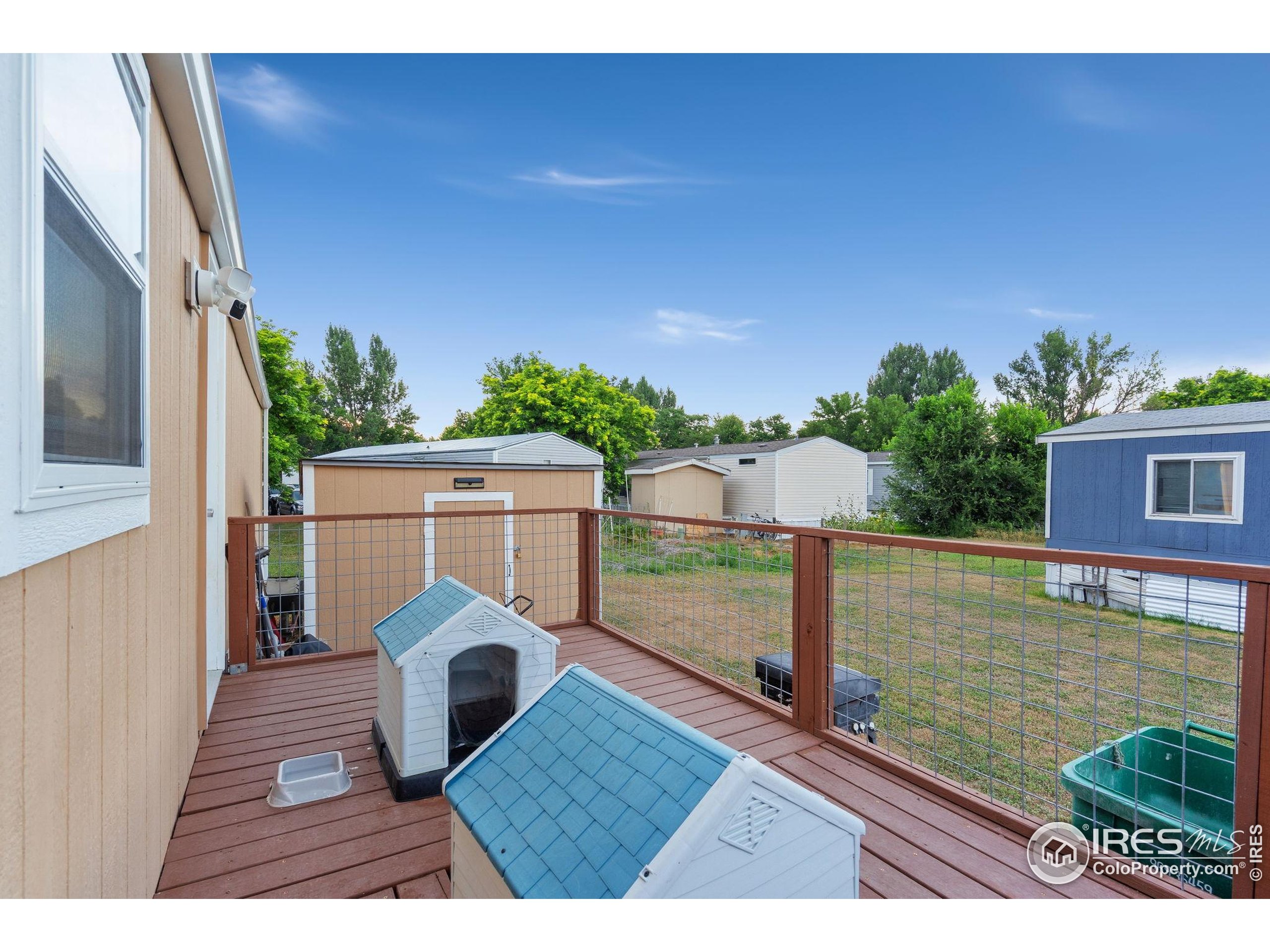 2500 East Harmony Road, Unit 166 Fort Collins, CO 80528 - Photo 21 of 24 a view of a balcony with chair