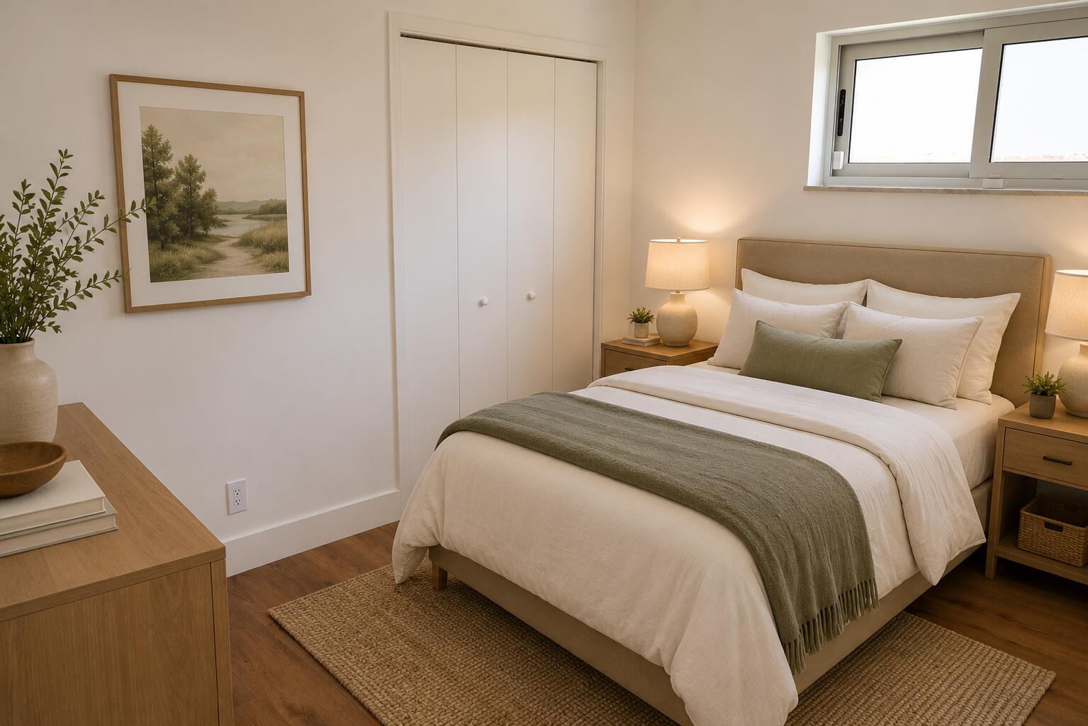 4815 Cleveland Street Hollywood, FL 33021 - Photo 20 of 31 a bedroom with a bed and a window