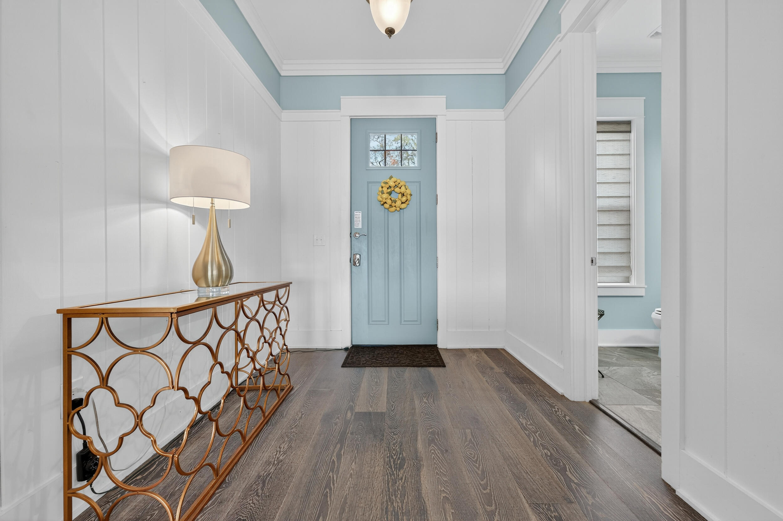 2975 Holley Point Road Navarre, FL 32566 - Photo 15 of 101 a view of entryway with wooden floor