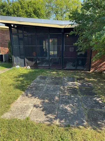 a view of a lake with houses