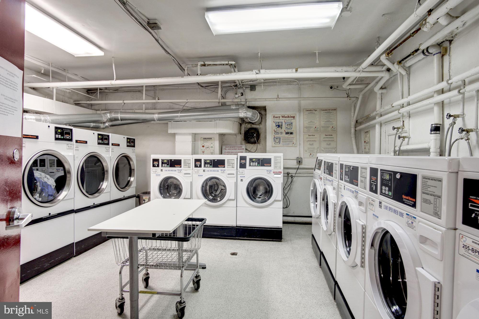 3060 16th Street Northwest, Unit 502 Washington, DC 20009 - Photo 28 of 30 Common Laundry Facilities