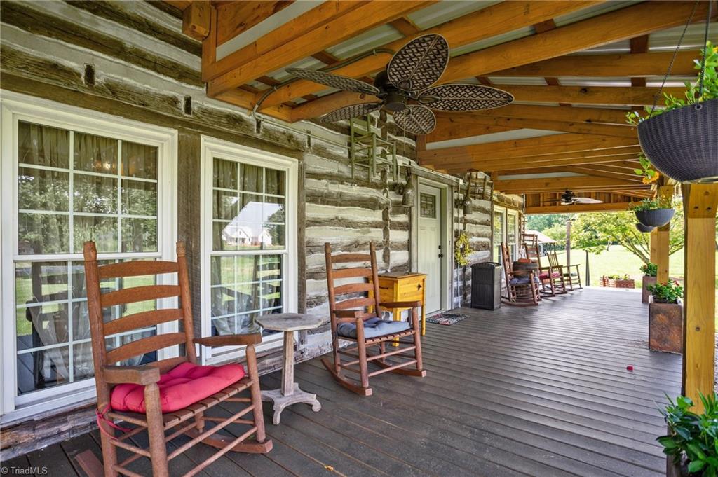 327 Tobacco Road Madison, NC 27025 - Photo 4 of 50 Relaxing front porch