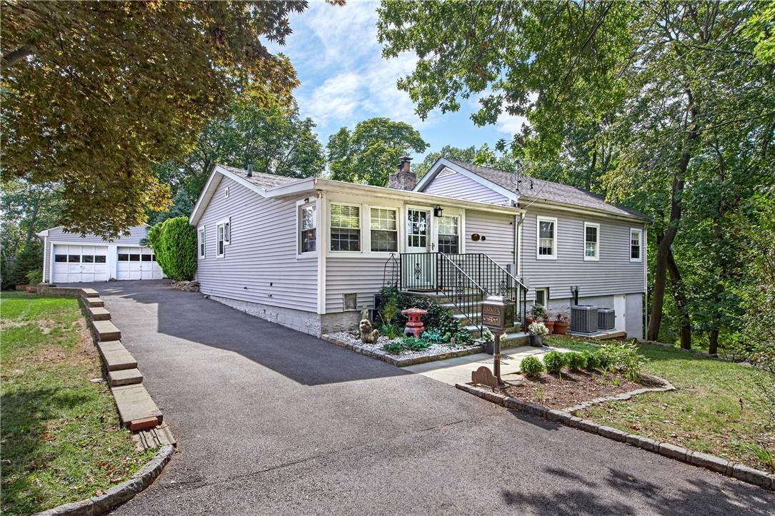 front view of house with a yard