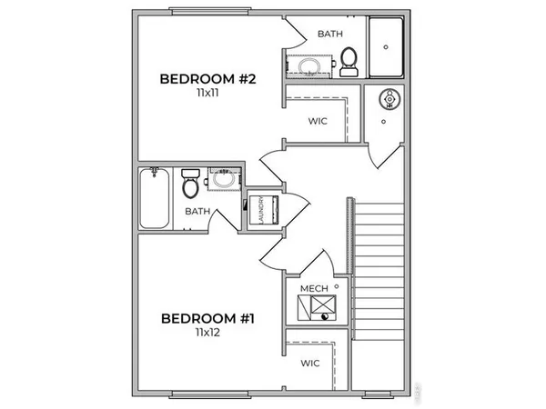 a picture of a floor plan