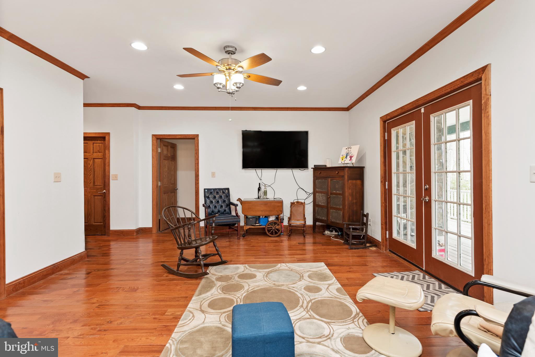 1370 Indian Peg Road Boiling Springs, PA 17007 - Photo 12 of 44 French doors lead to rear covered porch / deck