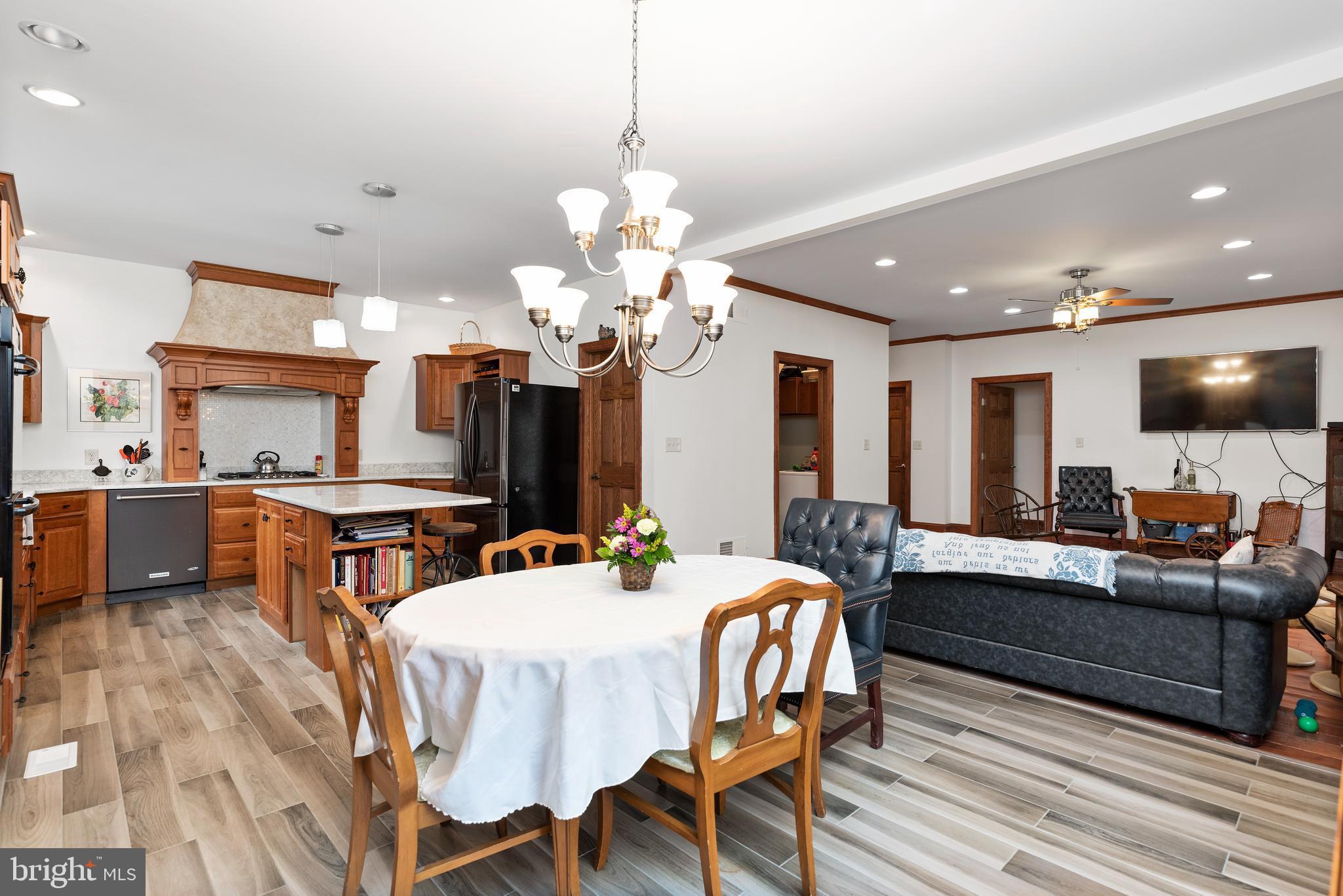 1370 Indian Peg Road Boiling Springs, PA 17007 - Photo 14 of 44 Ceramic tile floor gives trendy plank-look