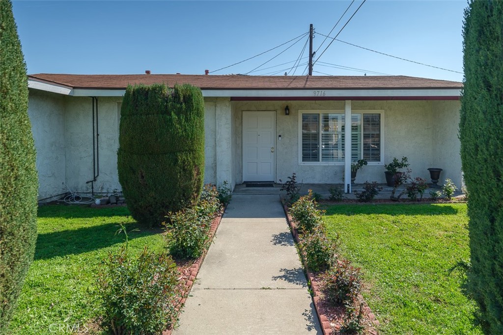 9716 Loftus Drive Rosemead, CA 91770 - Photo 5 of 28 a front view of house with yard