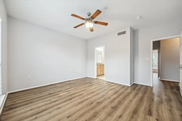 wooden floor in an empty room