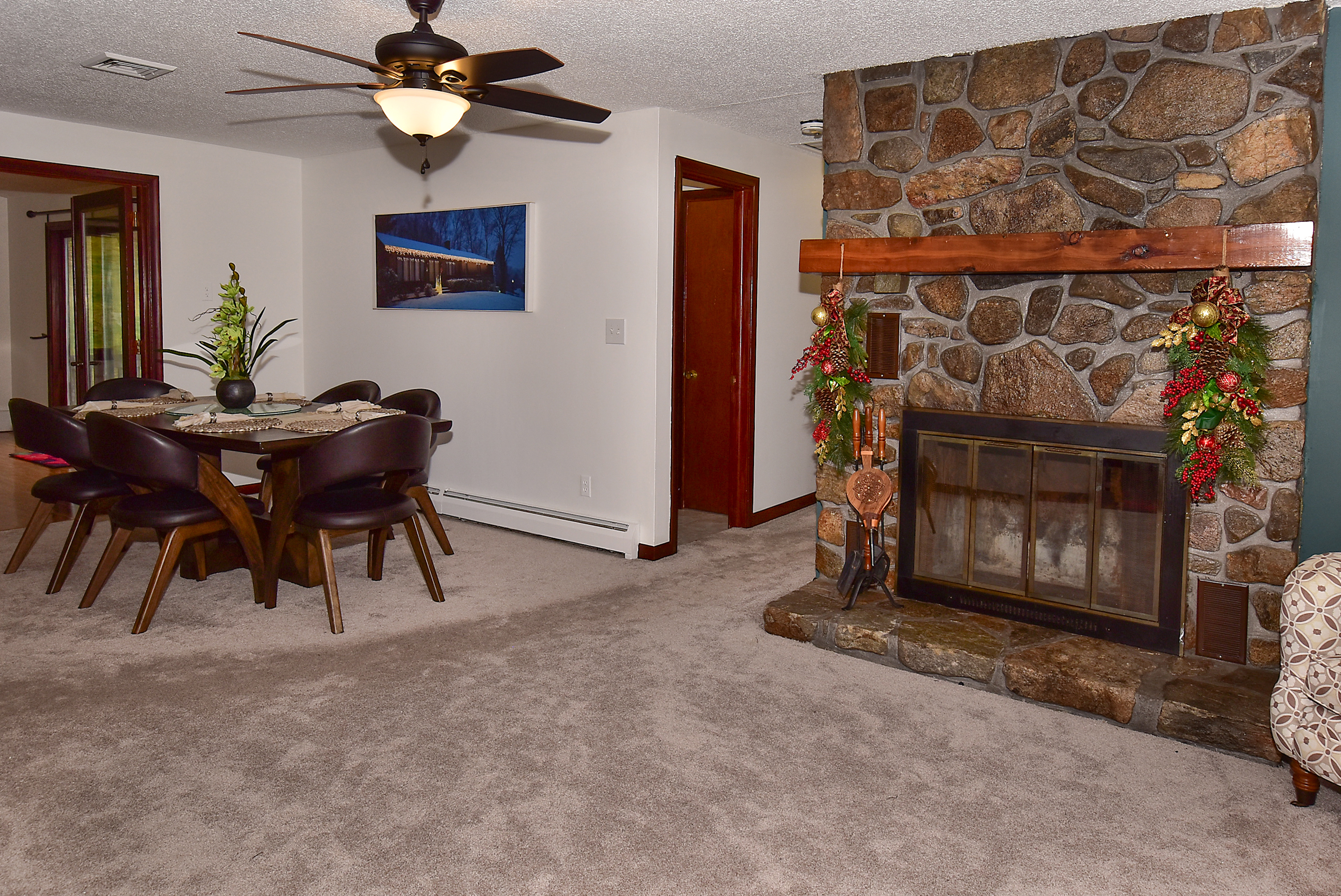 12 Austin Drive Vernon, CT 06066 - Photo 7 of 33 a living room with furniture and a fireplace