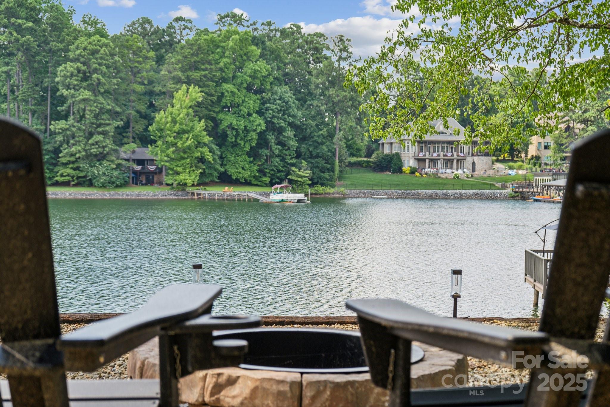 254 South Fork Road Mooresville, NC 28117 - Photo 14 of 34 a view of a lake from a balcony
