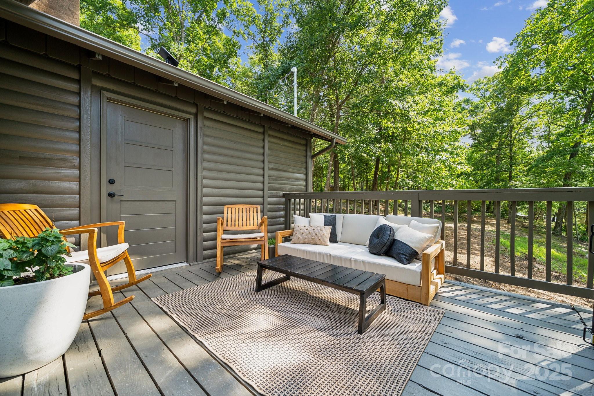 254 South Fork Road Mooresville, NC 28117 - Photo 18 of 34 a outdoor living space with furniture and garden view