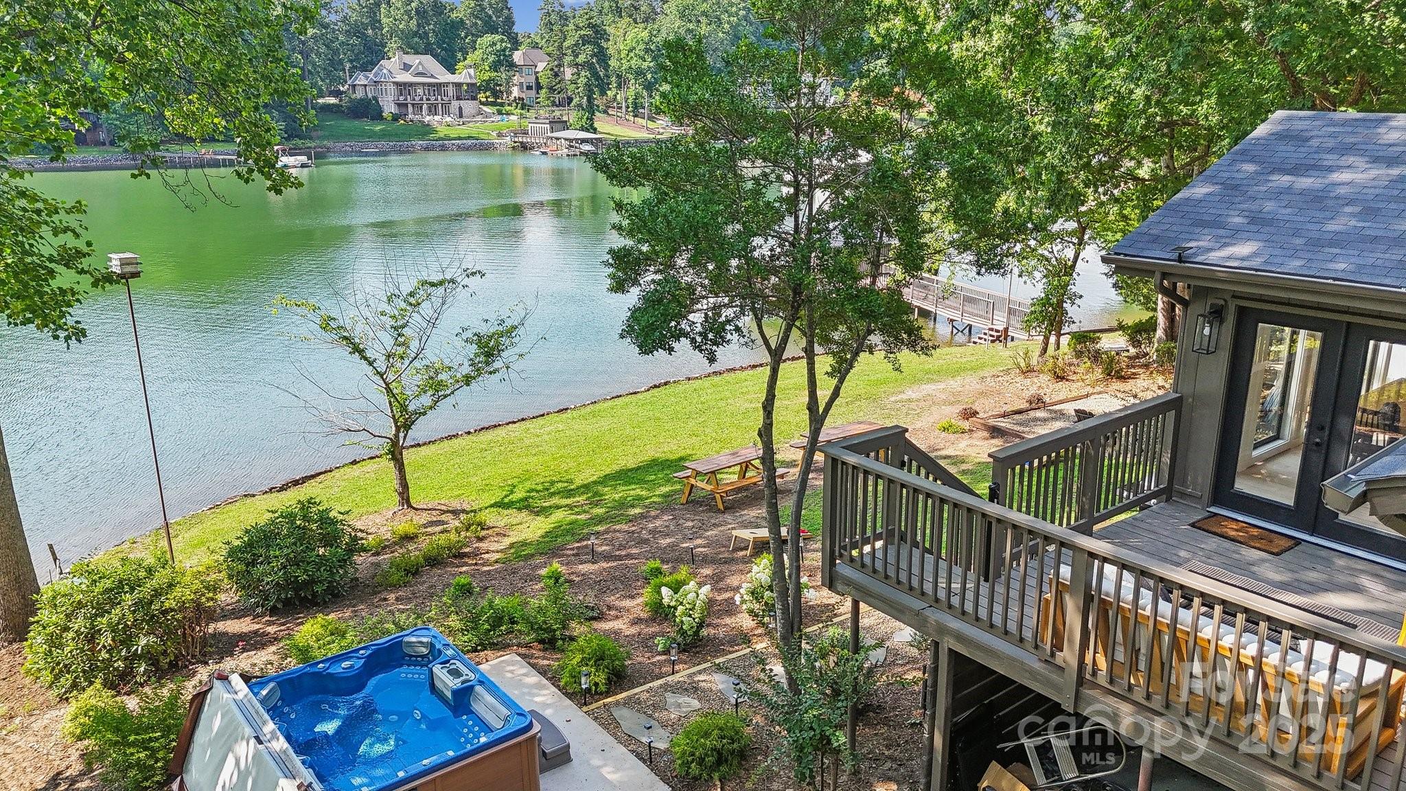 254 South Fork Road Mooresville, NC 28117 - Photo 20 of 34 a view of a balcony with lake view