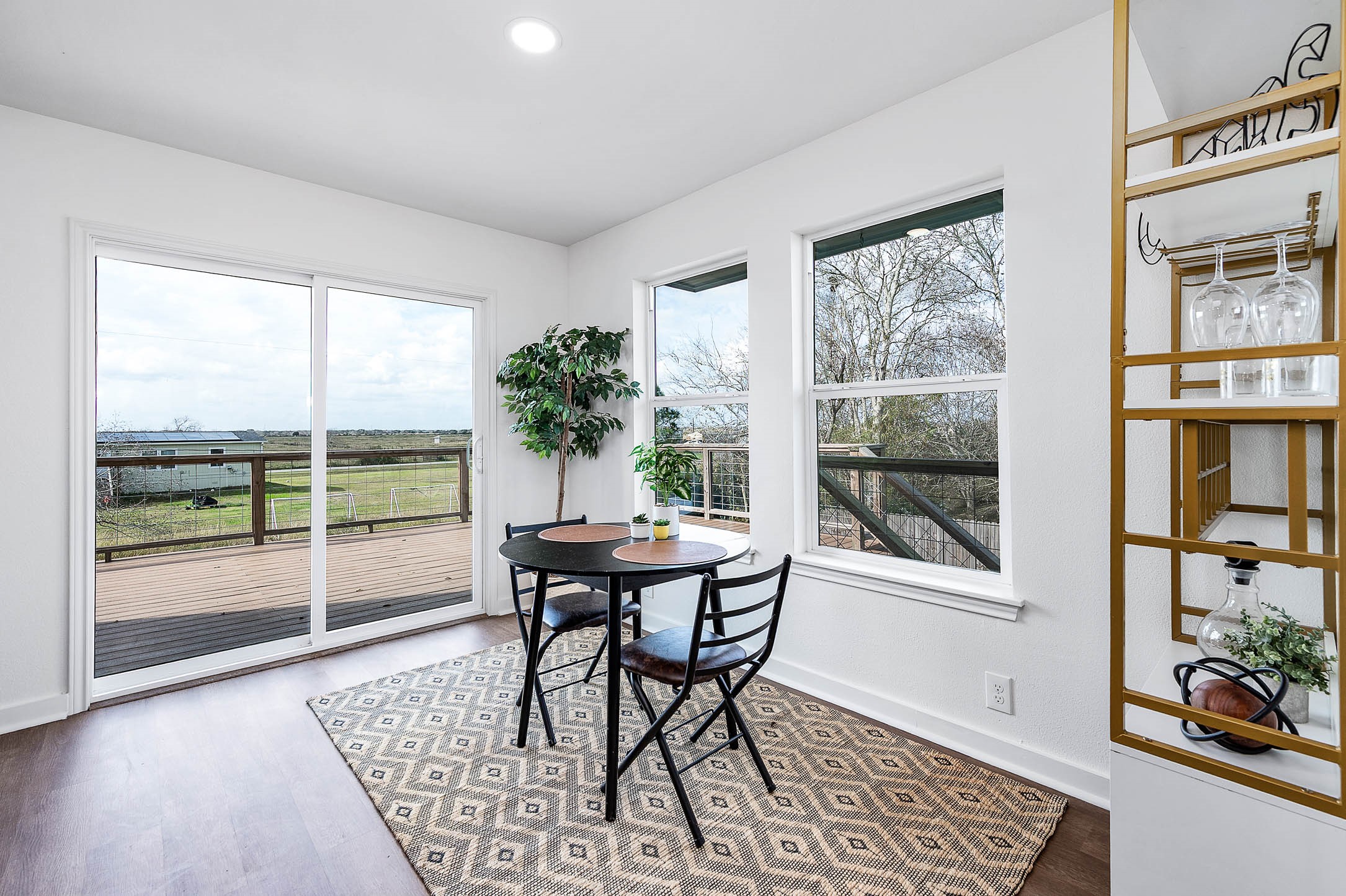 12827 Sandpiper Road Angleton, TX 77515 - Photo 11 of 42 Exit new sliding doors off dining room