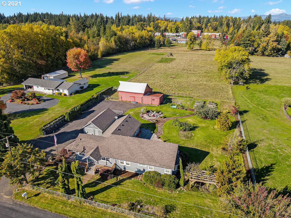 320 Northwest 194th Street Ridgefield, WA 98642 - Photo 8 of 32 an aerial view of a house with a ocean view
