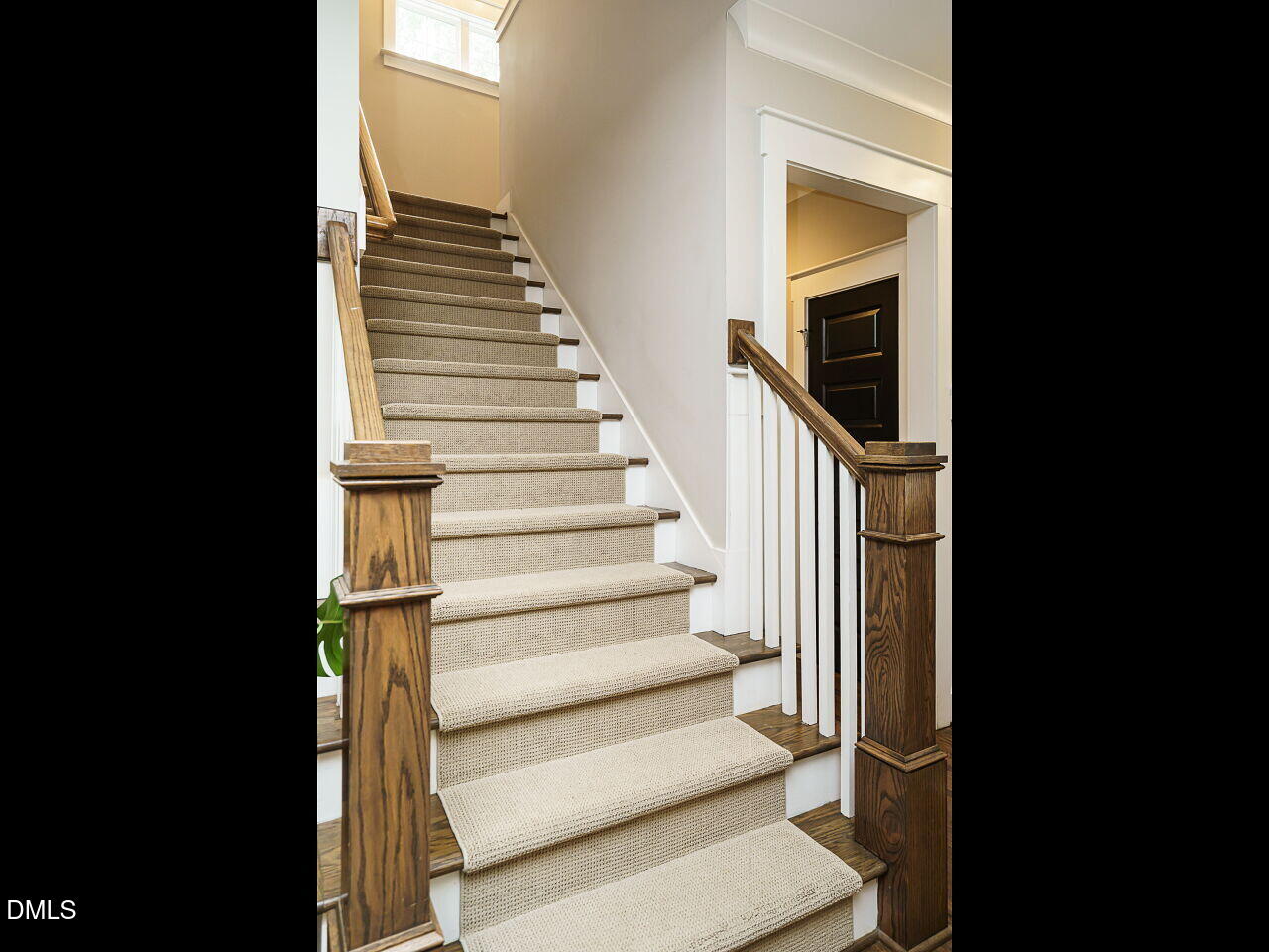 806 Postell Street Raleigh, NC 27601 - Photo 13 of 28 Stairs with runner carpet