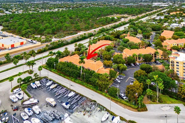 view of a city street from a balcony